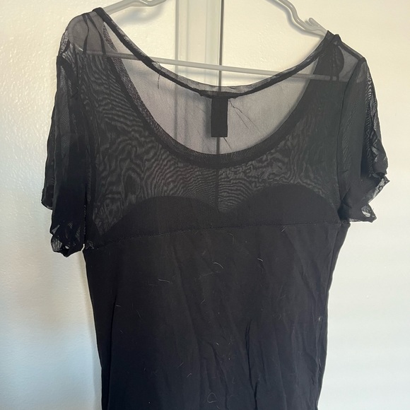 H & M | Studded Sweetheart Neckline Top - Picture 3 of 4